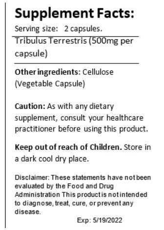 Tribulus Terrestris Capsules