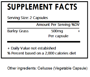 Barley Grass Capsules