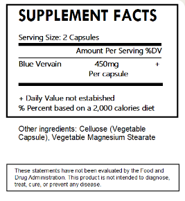 Blue Vervain Capsules