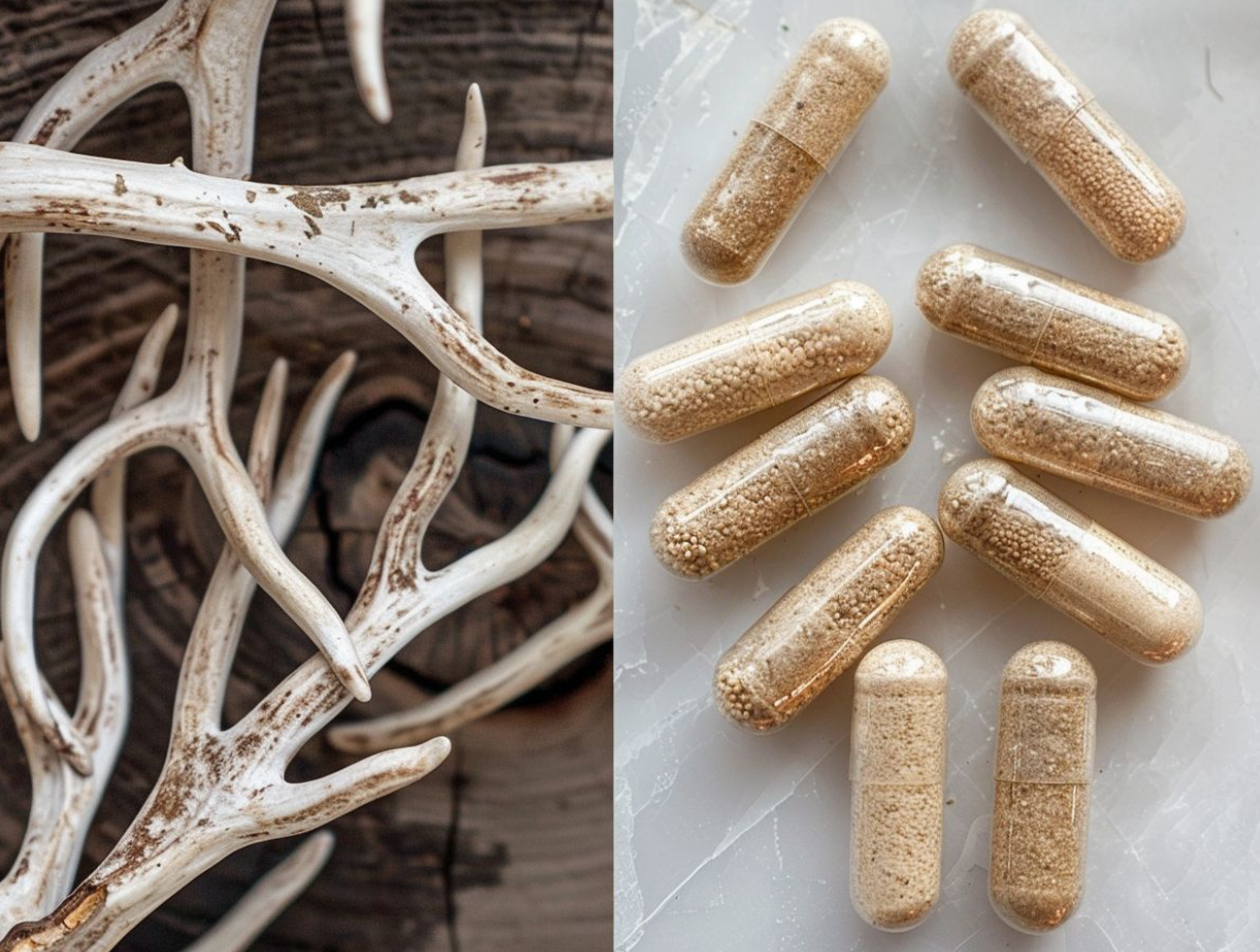 Deer Antler Velvet Extract 4:1 Capsules