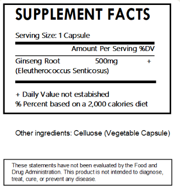 Ginseng Capsules