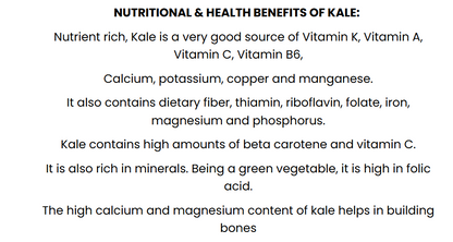 Kale Leaf ( 1 lb Powder )