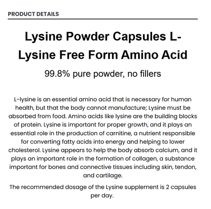 L-Lysine Capsules