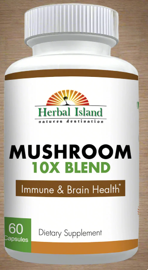 Mushroom 10X Blend Formula (60) Capsules